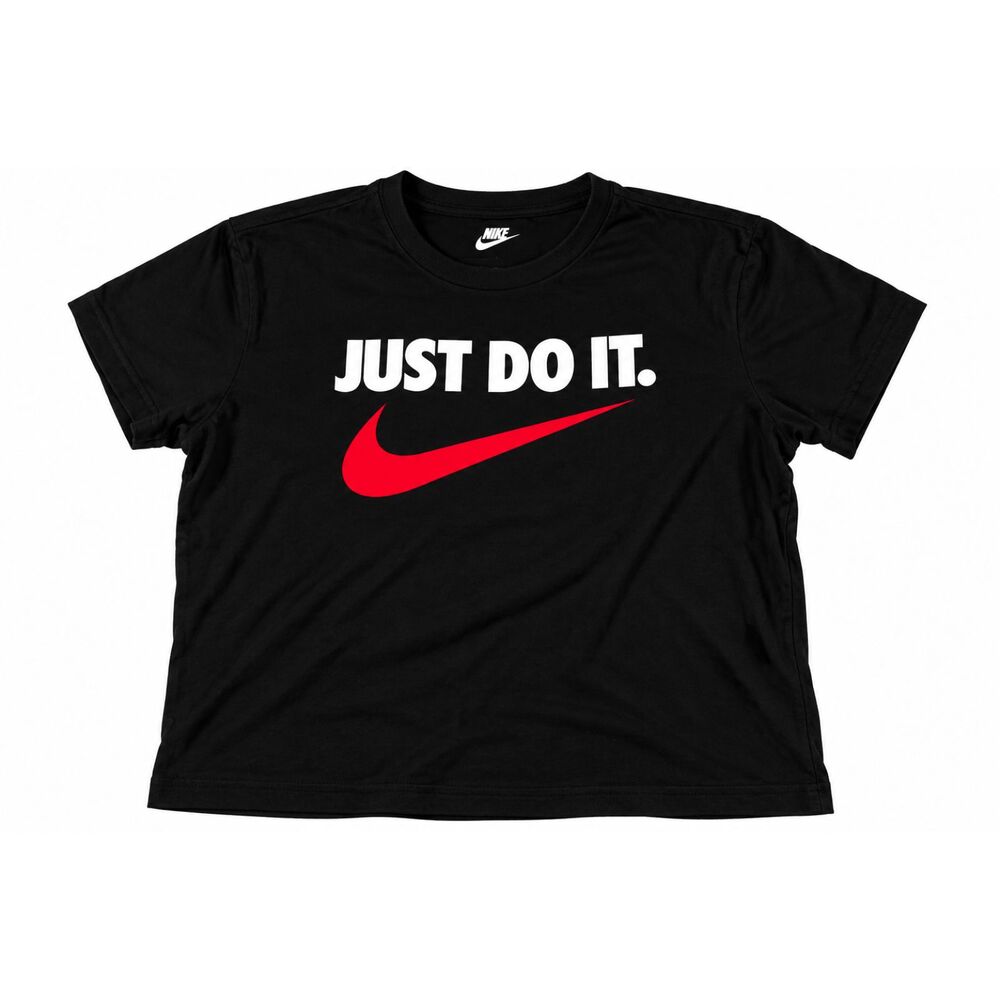 Black Nike “Just Do It.” T-shirt, size Large